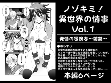 ノゾキミ!異世界の情事Vol.1【発情の冒険者～前篇～】 [夜ノヲカズ食堂]