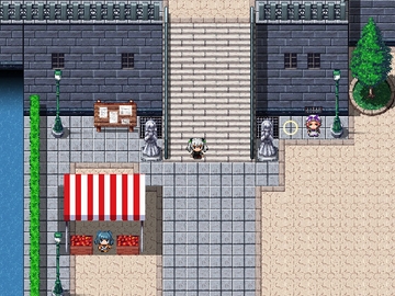 RPGツクールMV・MZ用 マップチップ・タイルセット09 『西洋・ファンタジー・都市・外装・街・町・水の都・スラム街・港』 [タイルセット/マップチップ習作所]