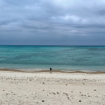 久米島 - イーフビーチ 04:13pm 20230203 [UZrecords]