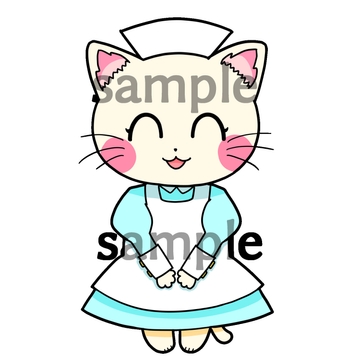 ネコのナースさん [ココのアトリエ]