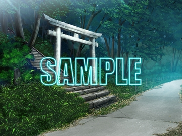 背景素材:神社の鳥居 [少年舎]