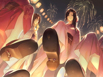 クラスメートの女子と夏祭りに行ったらやっぱり踏まれた [Mz]