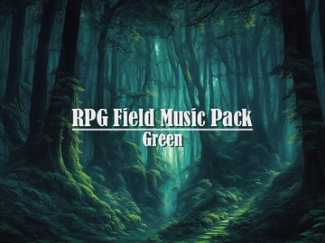 RPG Field Music Pack Green フィールドBGM素材集6曲セット [F.TAKUMI]
