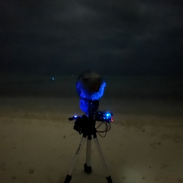 久米島 - アーラ浜 05:13am 20230204 [UZrecords]