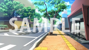 【背景素材】現代の道路1【時間差分3点】 [株式会社muku.]