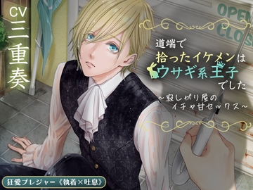 《特典トラックなし》【KU100】道端で拾ったイケメンはウサギ系王子でした〜寂しがり屋のイチャ甘セックス〜 [狂愛プレジャー《執着×吐息》]