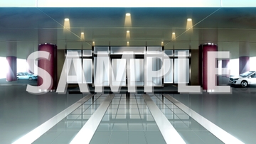 【背景素材】ビルの入り口【時間差分3点】 [株式会社muku.]