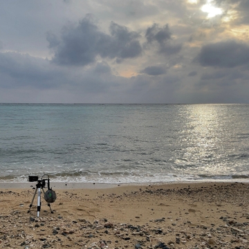 久米島 - アーラ浜 04:57pm 20230205 [UZrecords]