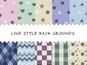 LINE STYLE BACK GROUNDS [VCV]