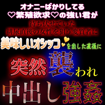 排尿直後の女性ばかりを狙う強○常習犯に中出しレ○プ [紳士な変態]