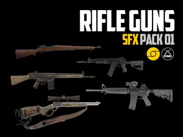 【効果音素材】Rifle Guns Sound Effects 01 [WOW Sound]