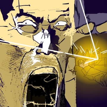 タイムラプスgifイラスト [漫画石垣]