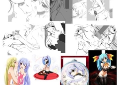 The main thing is a gray scale. ナデシコYユニット原画集01 [エメラルド]