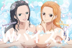 巨乳美女海賊2人にWパイズリで即ヌキされる。 [hari.物館]