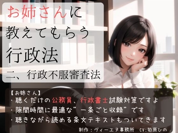 お姉さんに教えてもらう行政法 二、行政不服審査法 [ヴィーエヌ事務所]