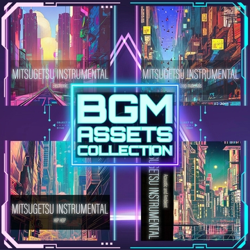 使える商用BGM素材集|BGM Bundle_MITSUGETSU INSTRUMENTAL_Creative Collection [MITSUGETSU eight]