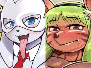 巨ケモノ合同誌&メスケモボンデージ女王様合同誌 [Nefradel S.P.A.]