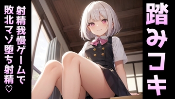 年下少女の踏みつけ足コキ射精我慢ゲーム～負けたらマゾ奴○堕ち。 [あきゅんの調教部屋]