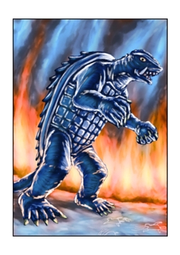 怪獣イラスト昭和ガ〇ラ他 [tsuyoshi]