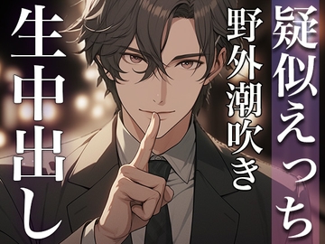 スーツ姿に発情した彼から野外で犯された結果、情けなく潮吹きしちゃった挙句、中出しされた夜…。 [がく]