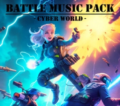 BATTLE MUSIC PACK -CYBER WORLD- バトルBGM素材集 [F.TAKUMI]