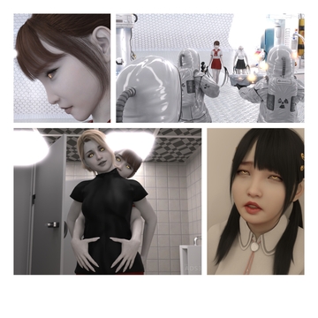 寄生ハザード8: 菌糸体に融合されて菌獣になった私 / Parasite Evil 8: Mycelium Fused me to Reproduct/ 寄生危机8:我自己被菌丝融合成菌兽并分裂繁殖 [ADS3D]