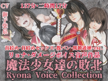 魔法少女達の敗北//リョナボイス・コレクション/首絞め・首絞めセックス・腹パンetc. [岩石堂]