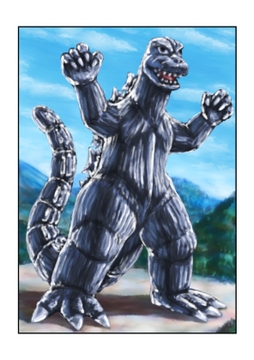 怪獣イラスト昭和ゴジラ他 [tsuyoshi]