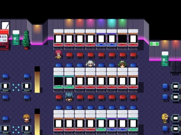 RPGツクールMV・MZ用 マップチップ・タイルセット13 『ゲームセンター/現代/日本/闇カジノ』 [タイルセット/マップチップ習作所]