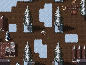 RPGツクールMV・MZ用 マップチップ・タイルセット14 『炭鉱町・雪の街・冬の街・スラム街・ファンタジー・ヨーロッパ』 [タイルセット/マップチップ習作所]