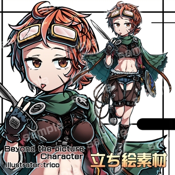 立ち絵素材_探検家風シーフ [arton farm stories (BTP)]