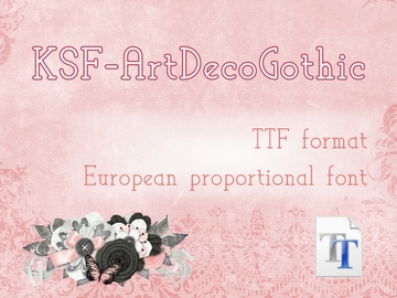 胡蝶セリフフォント-アールデコゴシック [胡蝶之夢]