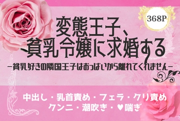 変態王子、貧乳令嬢に求婚する -貧乳好きの隣国王子はおっぱいから離れてくれません- [やまびこ屋]