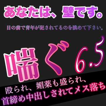 あなたは、壁です。目の前で青年が犯されてるのを眺めて下さい。 喘ぐ 6.5 殴られ、媚薬も盛られ、首絞め中出しされてメス落ち [新騎の4回戦目]