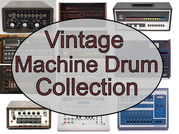 Vintage Machine Drum Collection DTM用単発ドラムサンプリング音源 [DEEPMIND]