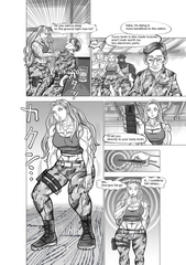 A comic where a female soldier is controlled as she pleases with a remote control 12 pages. [TSF-online]