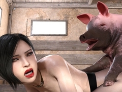 Secret woman agent vs pig - chapter fourth [Snow3D]