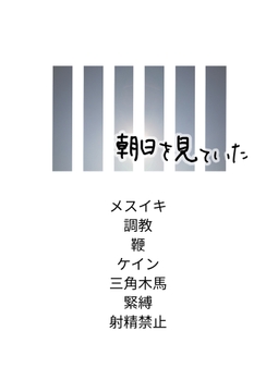 朝日を見ていた [ねこのねもと]
