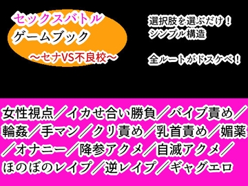 セックスバトルゲームブック ～セナVS不良校～ [アナーキーホール]