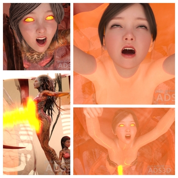 [インタラクティブコミック] ザーグクイーンケリガンと融合してザーグプリンセスになりました [ニッチアートサポート] I was fused by Blade Queen K rrigan [ADS3D]