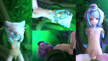 絡め捕られる3号君 [じぇんとるズ]