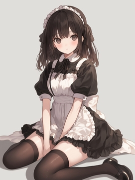 お姉さんメイドのニーソックス足コキ [くんくん侍(旧:靴下フェチ)]