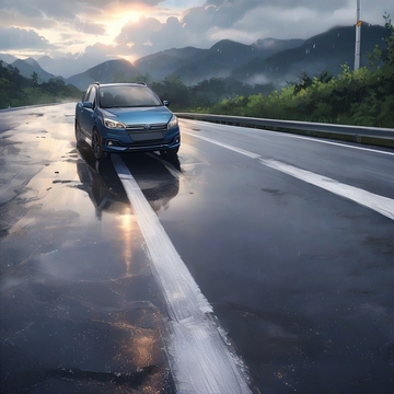 【素材・BGM】行き交う自動車の音(雨上がり) [FOREST OF MATERIALS]