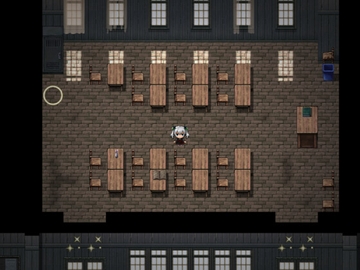 RPGツクールMV・MZ用 マップチップ・タイルセット16 『旧校舎・学校・学園・現代・日本・木造建築・内装・ホラー』 [タイルセット/マップチップ習作所]