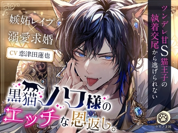 黒猫ノワ様のエッチな恩返し。～ツンデレ甘S猫王子の執着交尾から逃げられない【嫉妬レ○プ×溺愛求婚】 [ケモノ王国]