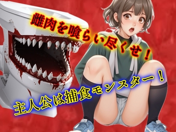 雌肉捕食!ミミックトイレ 人喰いモンスターがとにかく少女や若い女を喰いまくるvore丸呑み作品 [ヴォアキング]
