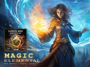 【効果音素材】Elemental Magic Sound Effects Pack [WOW Sound]