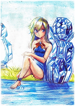 宝石好きの女の子 高画質版 [甘いひと時]