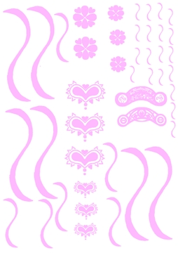 デコレーション向きのイラスト線など [さくらもみじ屋]