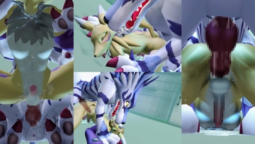 デジタル結合♂×♂ [押忍♂じぇんとるズ]